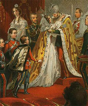 ロシア皇帝　アレクサンドル2世の戴冠式