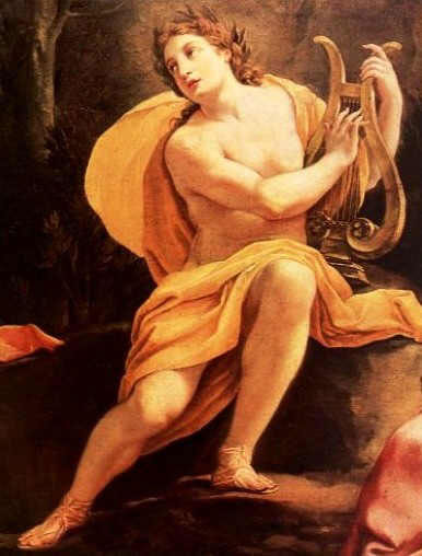 アポロン　月桂樹　ダフネ　シモン・ブーエ　フランス　バロック絵画　イタリア