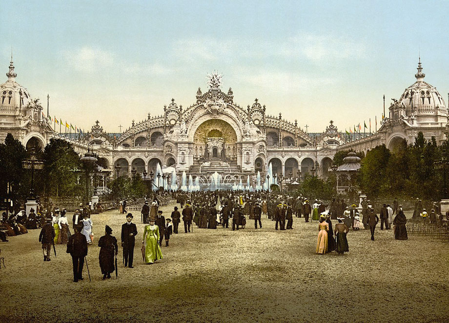 世紀末のベルエポックのフランスで開催された1900年のパリ万国博覧会