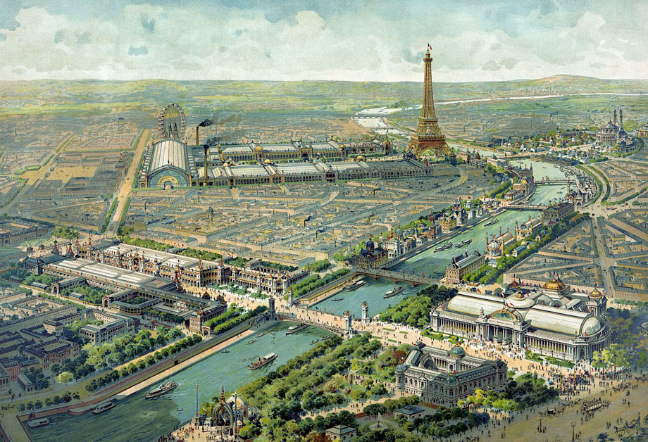 パリ万国博覧会　世紀末　ベルエポック　フランス