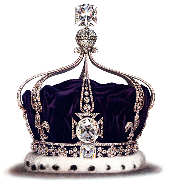 コイヌール　英国王室　王冠　ロンドン塔　ダイヤモンド
