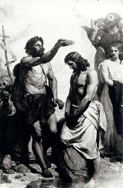 ヴォイチェフ・ゲルソン画「イエスと洗礼者ヨハネ」