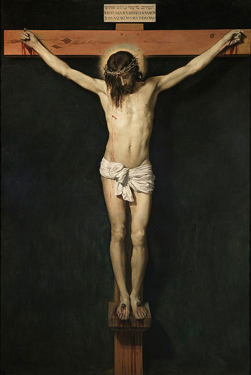 ディエゴ・ベラスケス画「イエス・キリストの死」