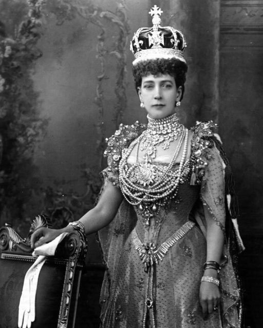 イギリス王妃アレクサンドラ・オブ・デンマーク（1844-1925年）