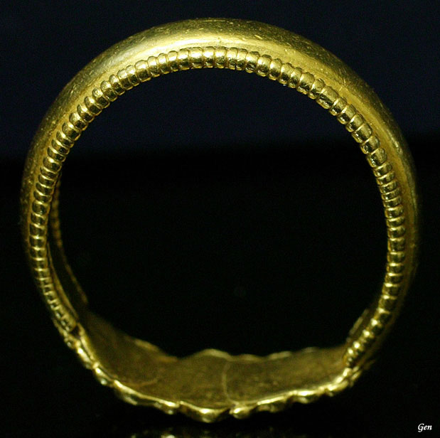 アルカイック時代の黄金の王者の指輪