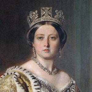 ダイヤモンド・ダイアデムを着用したヴィクトリア女王