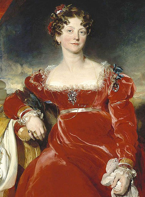 ジョージアンのゴールドチェーンを着用したイギリスのソフィア王女