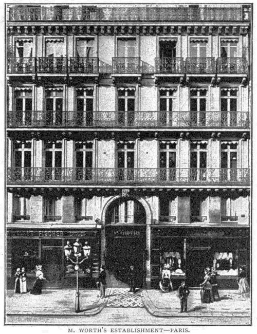 パリのシャルル・フレデリック・ウォルトの店