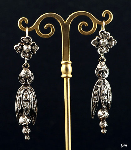 ペルシャ産トルコ石＆天然真珠のクラスター・リング