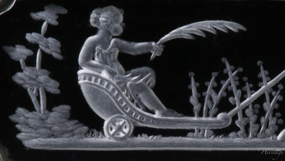 �A�[���f�R�̞��L�������M�����鏟���̏��_�̃��o�[�X�E�C���^���I�E�u���[�`