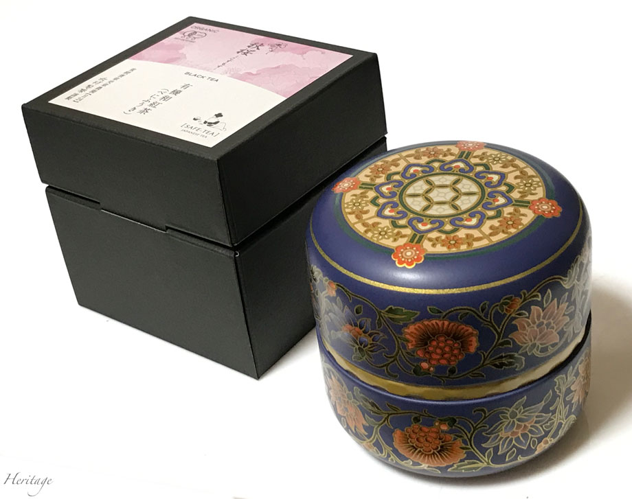 和紅茶『コスモス』とブラックキューブ＆曼荼羅のパッケージ