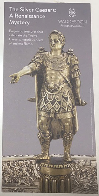 ワデズドンマナー　ロスチャイルド　ローマ皇帝　ハプスブルク家　ルネサンスの謎　ミステリー　Aldobrandini Tazze　パンフレット