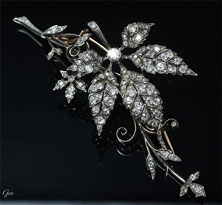 ブシュロンの楓のダイヤモンド・トレンブラン