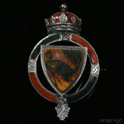 英国王室の紋章デザインのスコティッシュアゲート・ブローチ