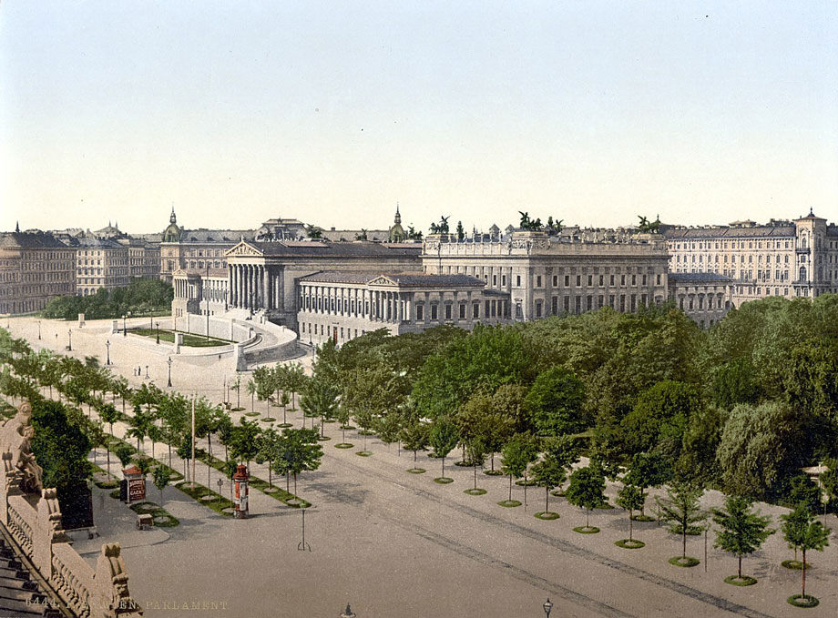 ウィーン帝国議会の議事堂