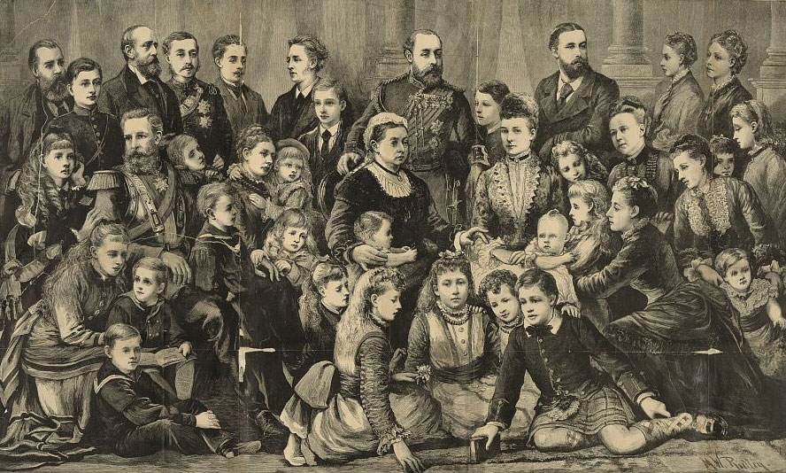 ヴィクトリア女王と親族たち