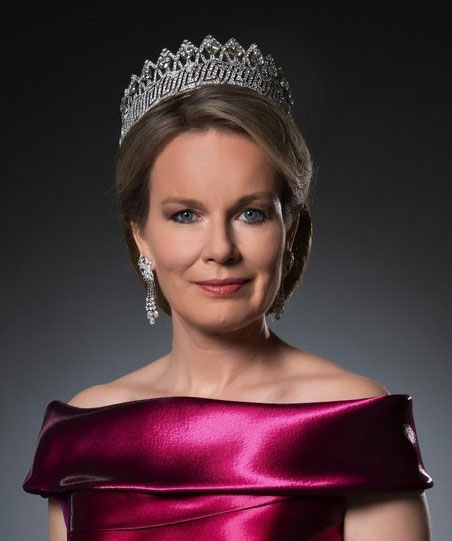 ブルー ムーンストーンのメアンダー ティアラ ネックレス アンティークジュエリー