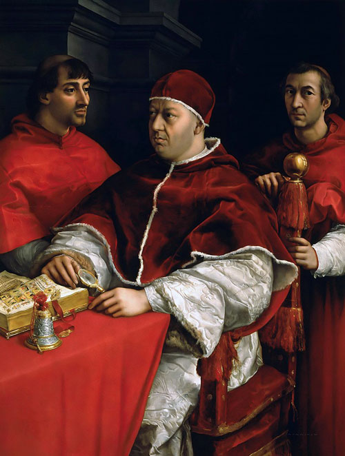 レオ10世　ローマ教皇　ラファエロ