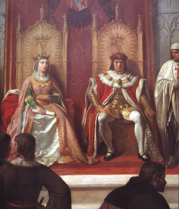 カトリック両王　スペイン　アラゴン王　フェルナンド2世　カスティーリャ女王　イザベル1世