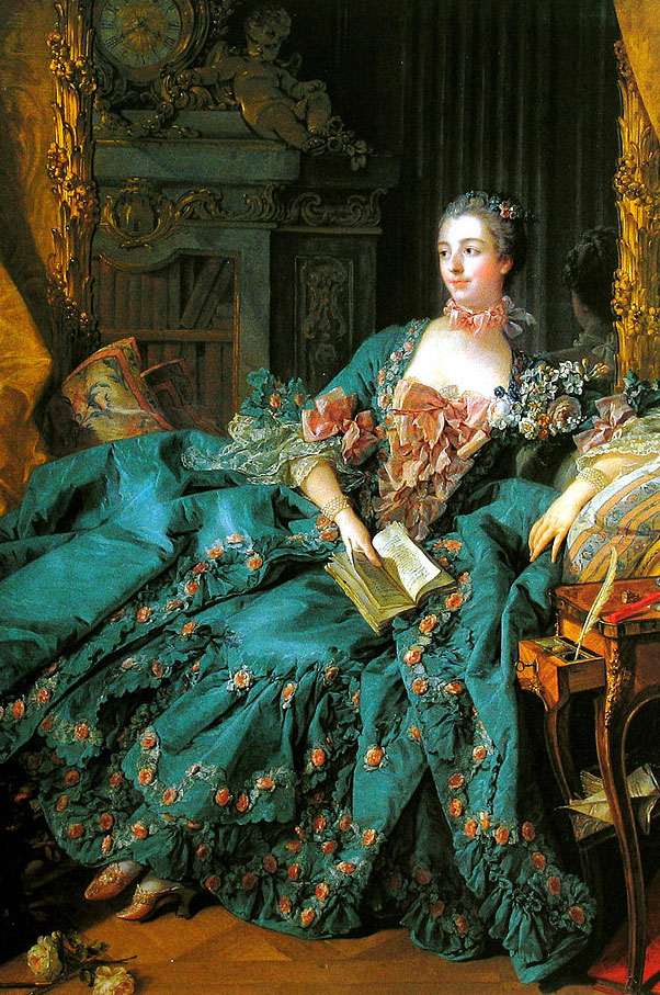 フランス王ルイ15世の公娼ポンパドゥール夫人